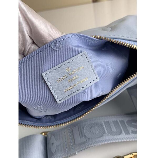 Louis Vuitton LV Women Over The Moon Lilas Purple Quilted Embroidered Calf Leather - Image 9