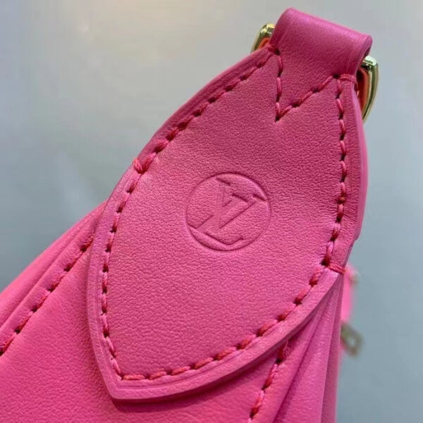 Louis Vuitton LV Women Over The Moon Pink Quilted Embroidered Smooth Calf Leather - Image 8