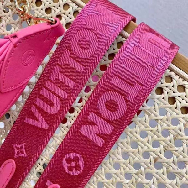 Louis Vuitton LV Women Over The Moon Pink Quilted Embroidered Smooth Calf Leather - Image 10