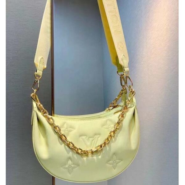 Louis Vuitton LV Women Over The Moon Yellow Quilted Embroidered Smooth Calf Leather - Image 2