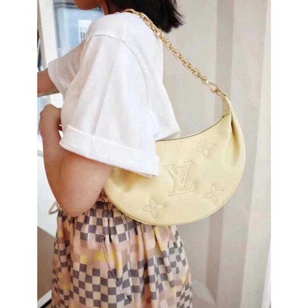 Louis Vuitton LV Women Over The Moon Yellow Quilted Embroidered Smooth Calf Leather - Image 14