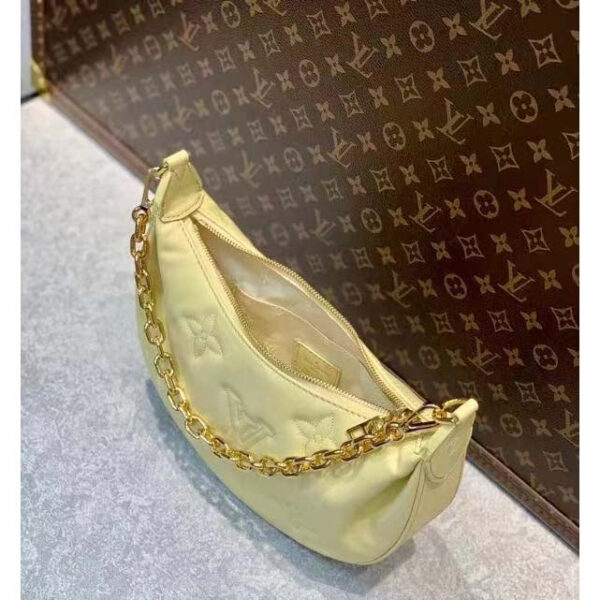 Louis Vuitton LV Women Over The Moon Yellow Quilted Embroidered Smooth Calf Leather - Image 5
