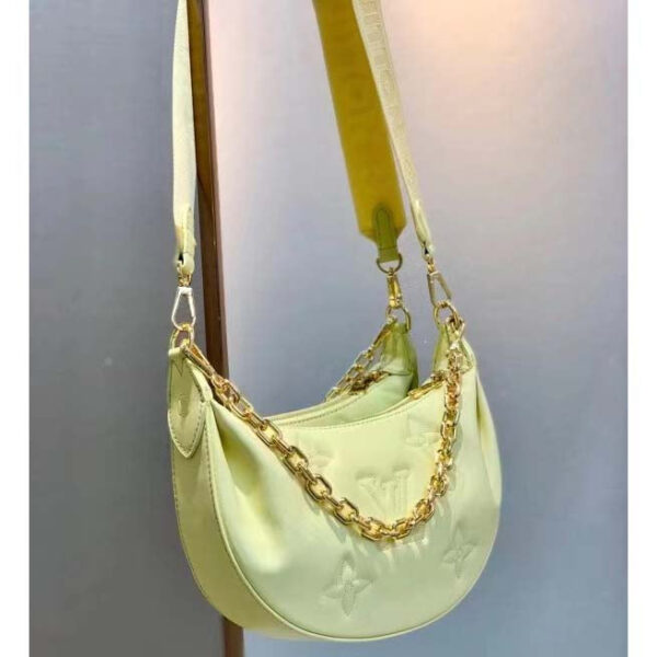 Louis Vuitton LV Women Over The Moon Yellow Quilted Embroidered Smooth Calf Leather - Image 4