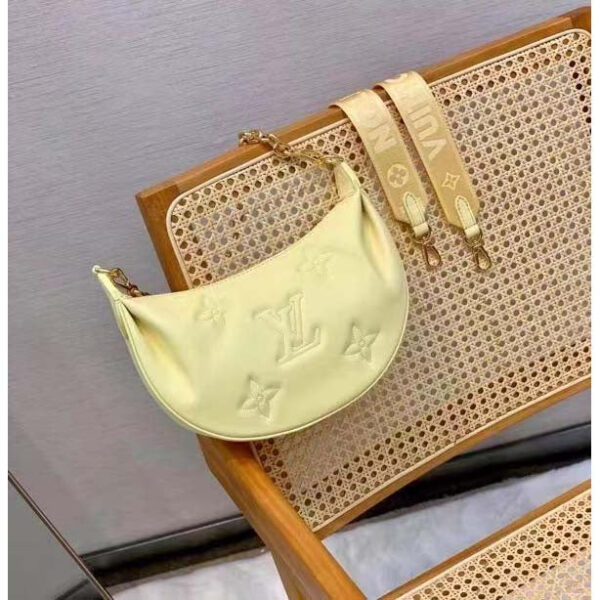 Louis Vuitton LV Women Over The Moon Yellow Quilted Embroidered Smooth Calf Leather - Image 3