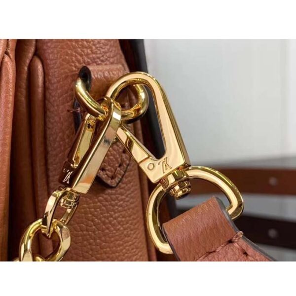 Louis Vuitton LV Women Oxford Cognac Grained Calf Leather Microfiber Lining - Image 8