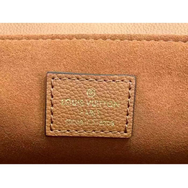 Louis Vuitton LV Women Oxford Cognac Grained Calf Leather Microfiber Lining - Image 10