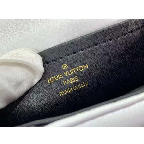 Louis Vuitton LV Women Pico GO-14 Black White Lambskin Cowhide Leather - Image 10