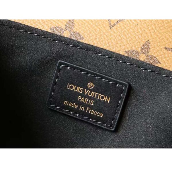 Louis Vuitton LV Women Pochette Métis Bag Brown Monogram Reverse Coated Canvas - Image 10