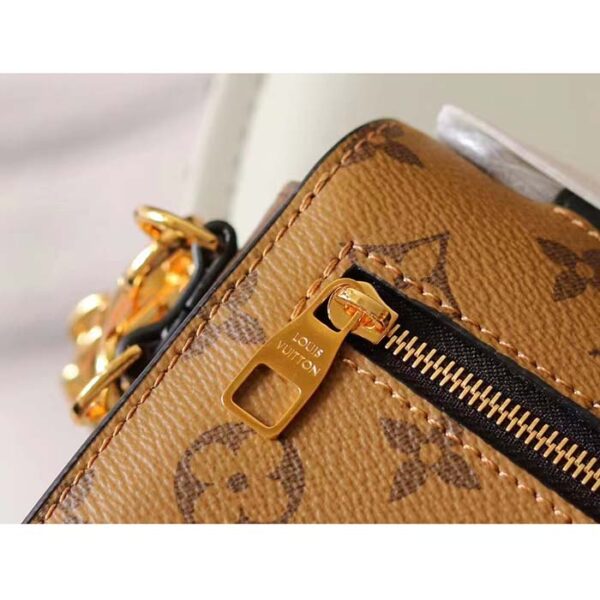 Louis Vuitton LV Women Pochette Métis Bag Brown Monogram Reverse Coated Canvas - Image 7