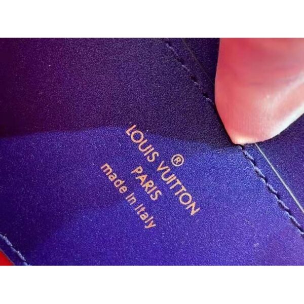 Louis Vuitton LV Women Pont 9 Soft MM Handbag Blue Grained Calfskin - Image 10