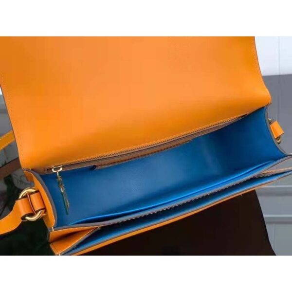 Louis Vuitton LV Women Pont 9 Soft PM Handbag Yellow Grained Calfskin Cowhide - Image 6