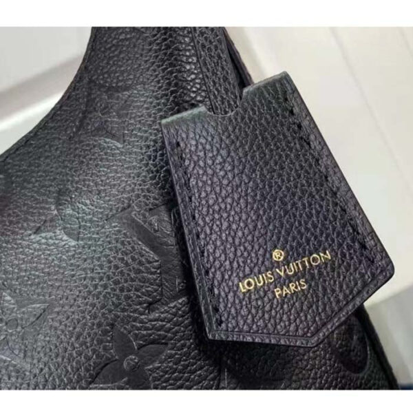 Louis Vuitton LV Women Sac Sport Crème Black Embossed Supple Grained Cowhide Leather - Image 8
