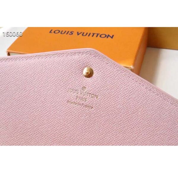 Louis Vuitton LV Women Sarah Wallet Fall for You Black Monogram Coated Canvas - Image 10