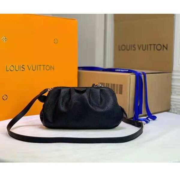 Louis Vuitton LV Women Scala Mini Pouch Black Mahina Perforated Calf Leather - Image 2