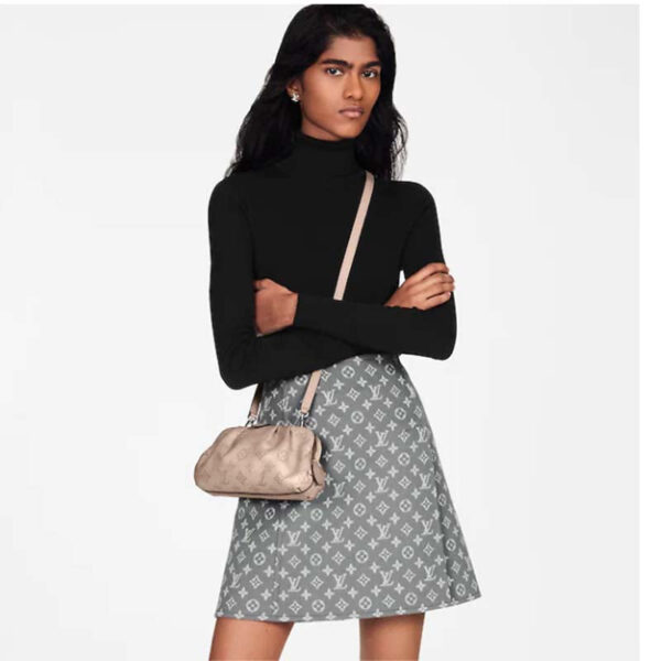 Louis Vuitton LV Women Scala Mini Pouch Coquille Mahina Perforated Calf Leather - Image 11