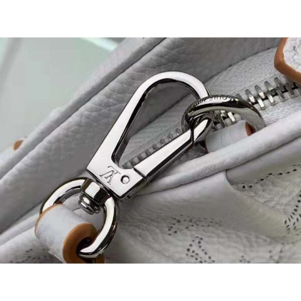 Louis Vuitton LV Women Scala Mini Pouch Gris Souris Mahina Perforated Calf Leather - Image 10