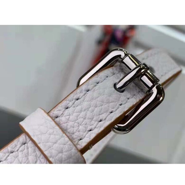 Louis Vuitton LV Women Scala Mini Pouch Gris Souris Mahina Perforated Calf Leather - Image 8