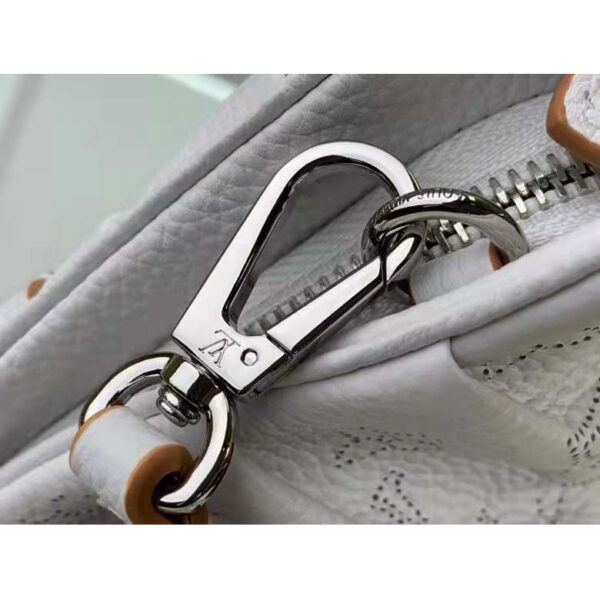 Louis Vuitton LV Women Scala Mini Pouch Gris Souris Mahina Perforated Calf Leather - Image 9