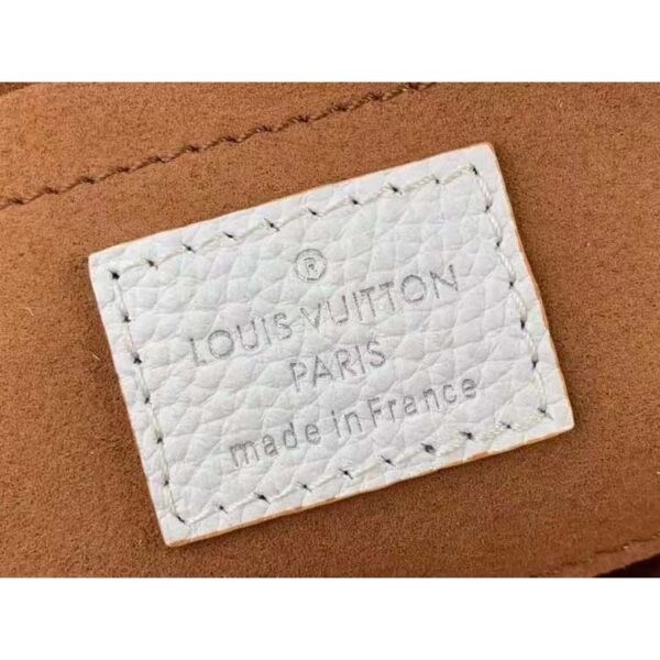 Louis Vuitton LV Women Scala Mini Pouch Gris Souris Mahina Perforated Calf Leather - Image 11