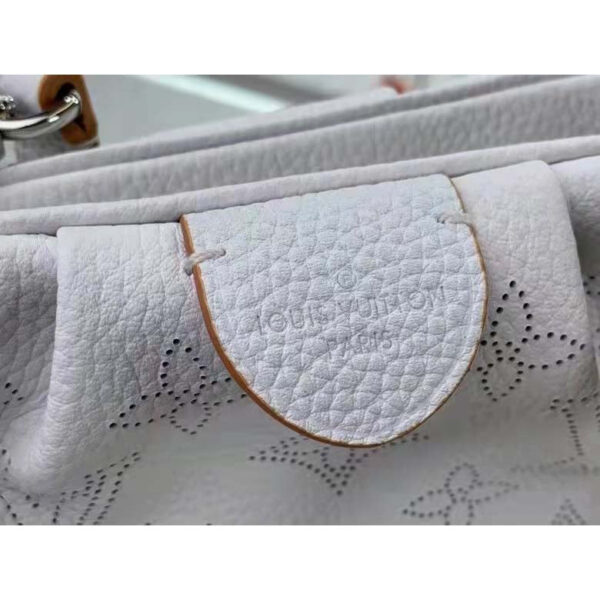 Louis Vuitton LV Women Scala Mini Pouch Gris Souris Mahina Perforated Calf Leather - Image 7