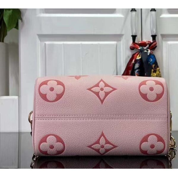 Louis Vuitton LV Women Seedy Bandoulière 20 Pink Embossed Supple Cowhide Leather - Image 4