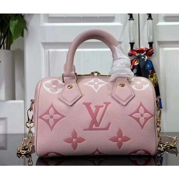 Louis Vuitton LV Women Seedy Bandoulière 20 Pink Embossed Supple Cowhide Leather - Image 2
