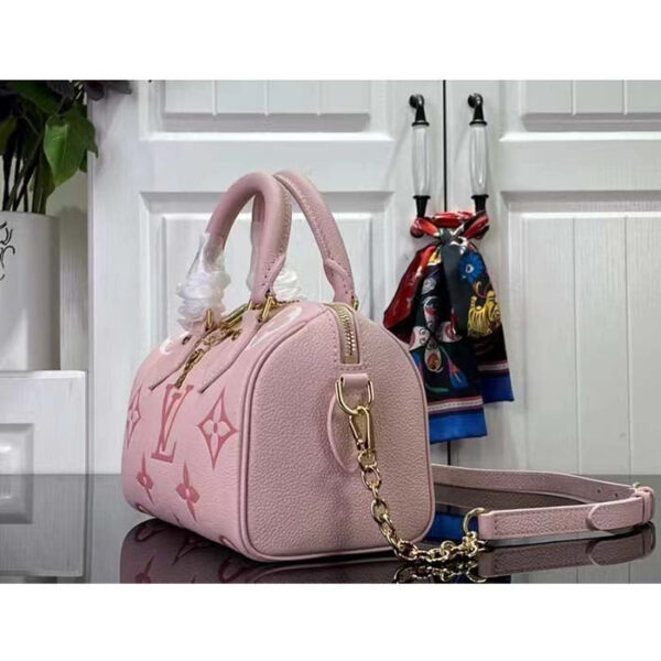 Louis Vuitton LV Women Seedy Bandoulière 20 Pink Embossed Supple Cowhide Leather - Image 5