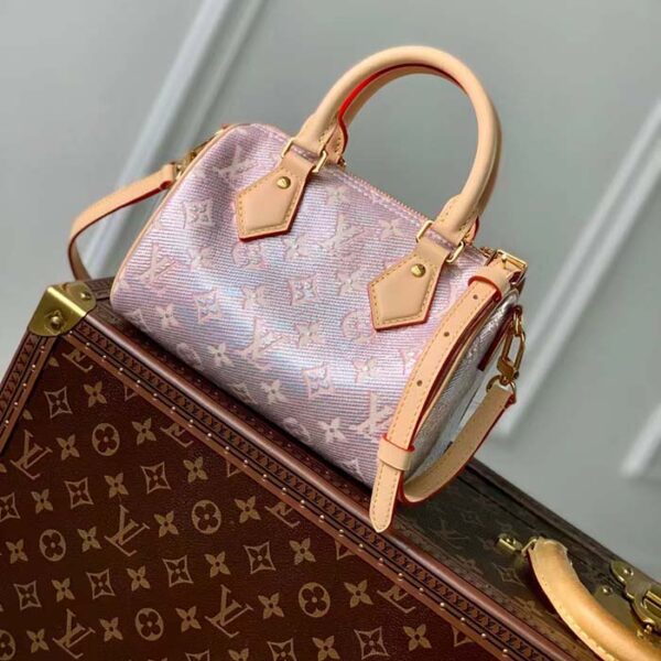 Louis Vuitton LV Women Seedy Bandoulière 20 Pink Monoglam Rose Monoglam Coated Canvas - Image 2