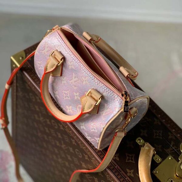 Louis Vuitton LV Women Seedy Bandoulière 20 Pink Monoglam Rose Monoglam Coated Canvas - Image 6