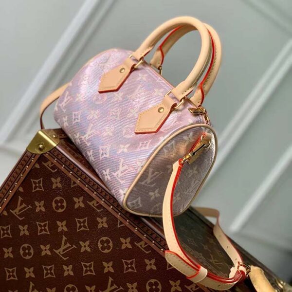 Louis Vuitton LV Women Seedy Bandoulière 20 Pink Monoglam Rose Monoglam Coated Canvas - Image 3