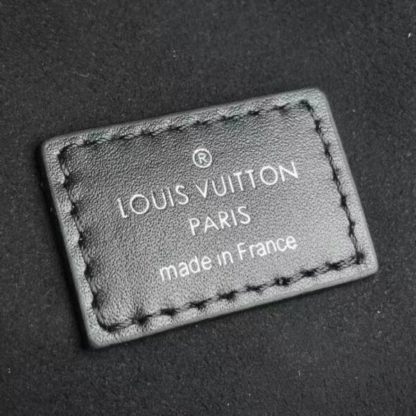 Louis Vuitton LV Women Side Trunk PM Handbag Petite Malle Black Calfskin - Image 10