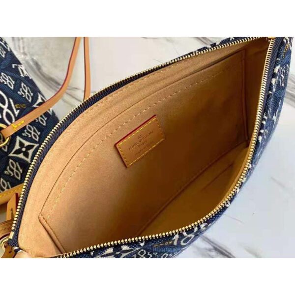 Louis Vuitton LV Women Since 1854 Neverfull MM Tote Monogram Flowers Canvas - Image 6