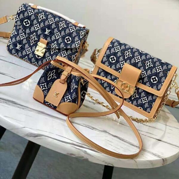 Louis Vuitton LV Women Since 1854 Noé Purse Monogram Flowers Canvas - Image 7