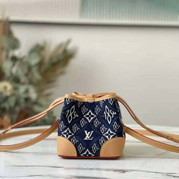 Louis Vuitton LV Women Since 1854 Noé Purse Monogram Flowers Canvas - Image 3