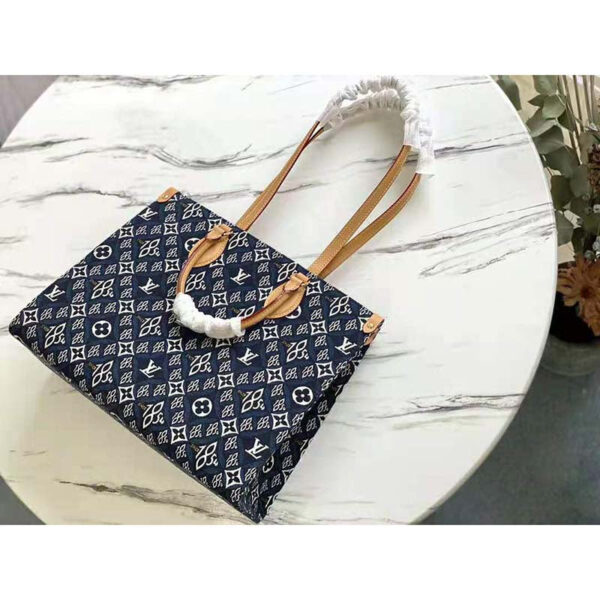 Louis Vuitton LV Women Since 1854 OnTheGo MM Tote Monogram Flowers Canvas - Image 3