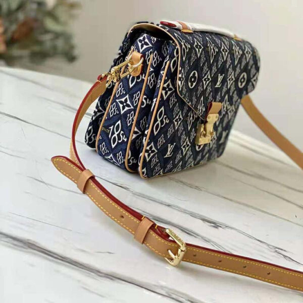 Louis Vuitton LV Women Since 1854 Pochette Métis Handbag Monogram Flowers Canvas - Image 3