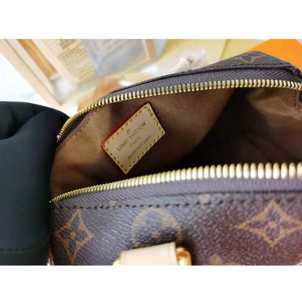 Louis Vuitton LV Women Speedy Bandoulière 20 Handbag Fuchsia Monogram Coated Canvas - Image 10