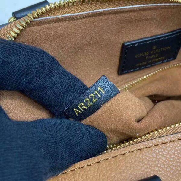 Louis Vuitton LV Women Speedy Bandoulière 25 Handbag Caramel Embossed Supple Grained Cowhide - Image 23
