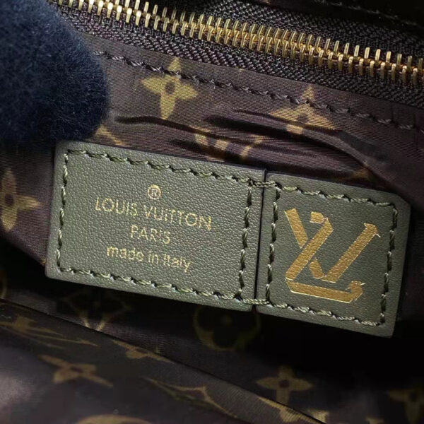 Louis Vuitton LV Women Speedy Bandoulière 25 Handbag Green Econyl Mini Monogram Canvas - Image 13