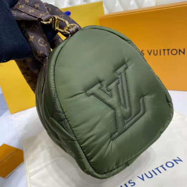 Louis Vuitton LV Women Speedy Bandoulière 25 Handbag Green Econyl Mini Monogram Canvas - Image 8