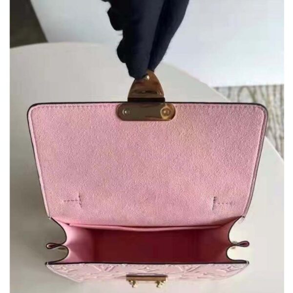 Louis Vuitton LV Women Spring Street in Monogram Canvas Vernis Patent Epi Leather - Image 5