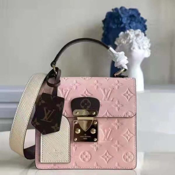 Louis Vuitton LV Women Spring Street in Monogram Canvas Vernis Patent Epi Leather - Image 2