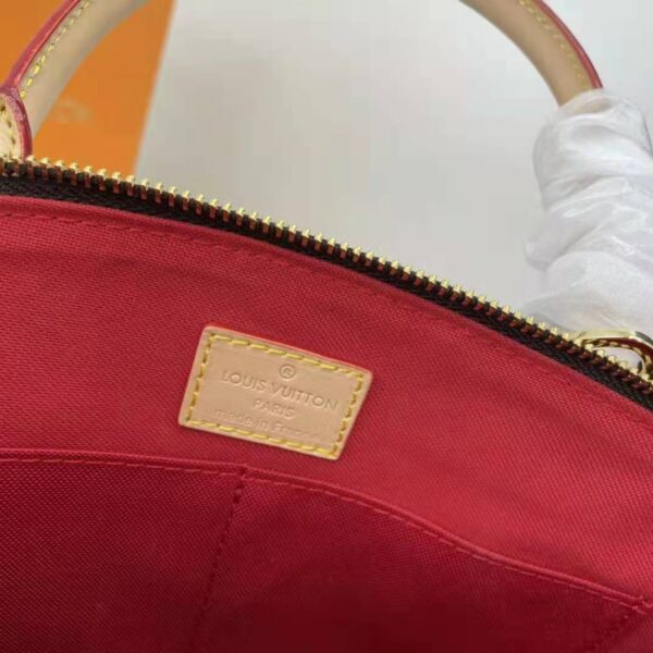 Louis Vuitton LV Women Tote Bag Monogram Coated Canvas Natural Cowhide Leather - Image 9