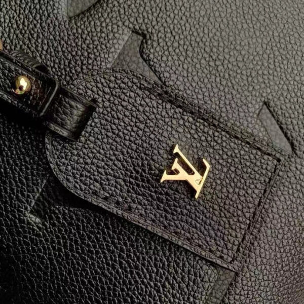 Louis Vuitton LV Women Trianon PM Bag Black Embossed Grained Cowhide Leather - Image 8