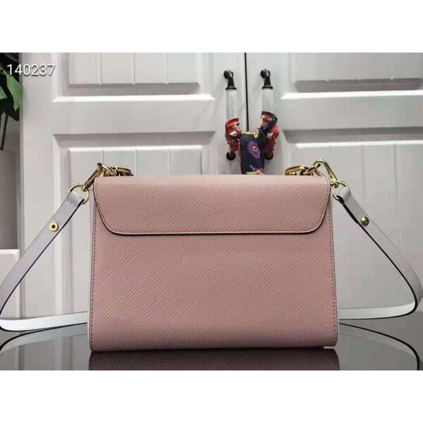 Louis Vuitton LV Women Twist MM Handbag Pink Epi Smooth Grained Leather - Image 3