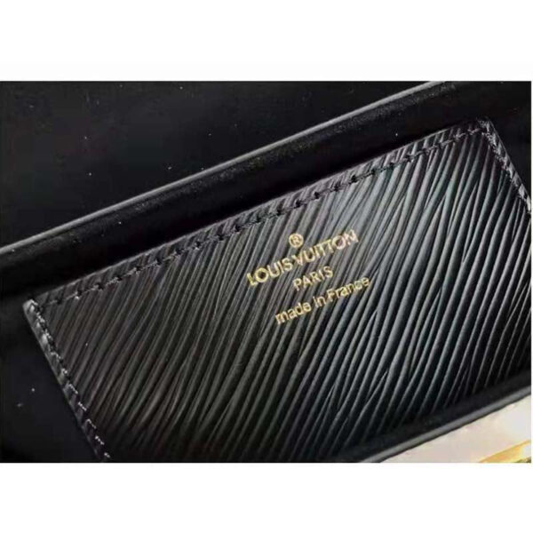 Louis Vuitton LV Women Twist MM Handbag White Epi Smooth Grained Leather - Image 9