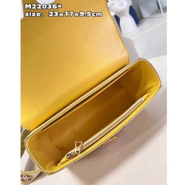 Louis Vuitton LV Women Twist MM Yellow Epi Grained Leather - Image 10