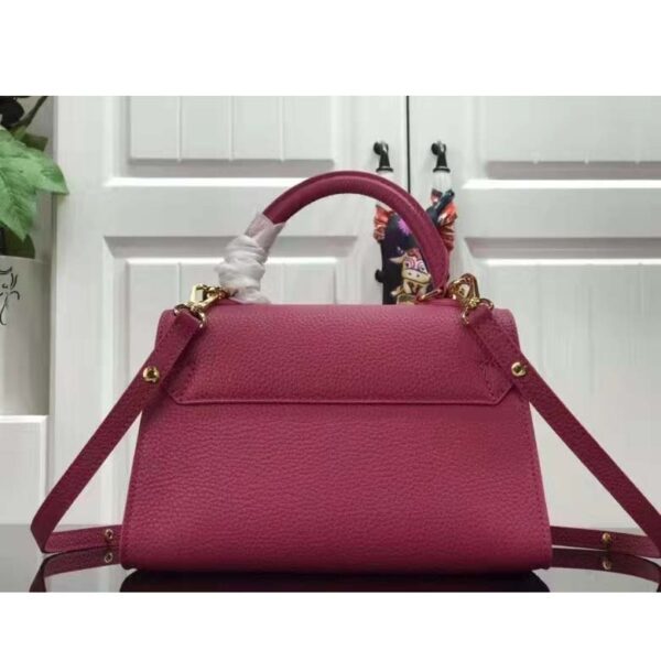 Louis Vuitton LV Women Twist One Handle BB Handbag Dragon Fruit Pink Taurillon - Image 4