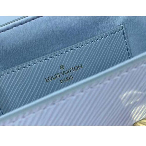 Louis Vuitton LV Women Twist PM Bag Bleu Nuage Blue Epi Grained Leather - Image 10