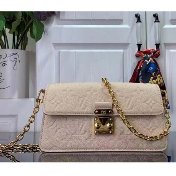Louis Vuitton LV Women Wallet On Chain Métis Cream Monogram Empreinte Embossed Supple Grained Cowhide Leather - Image 2